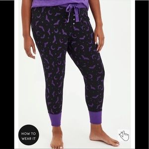 Torrid purple bat sleep pants 2X